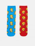 2 pack skarpet The Simpsons - wielobarwny - CROPP - small1