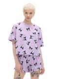 Pijama din două piese Kuromi - lavand - CROPP - small1