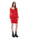 Czerwona sukienka mini - czerwony - CROPP - small1