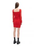 Czerwona sukienka mini - czerwony - CROPP - small4