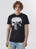 Koszulka The Punisher - czarny - CROPP - small1