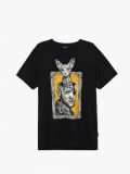 Tricou cu imprimeu - negru - CROPP - small4