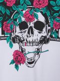 T-shirt z czaszką - czarny - CROPP - small5