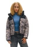 Kurtka puffer w panterkę - wielobarwny - CROPP - small3