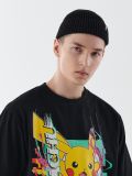 Czarny t-shirt Pokémon - czarny - CROPP - small3