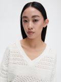 Biały sweter oversize - biały - CROPP - small2