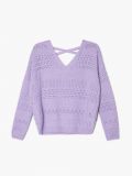 Fioletowy sweter oversize - fioletowy - CROPP - small6