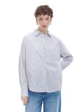 Koszula w paski - biały - CROPP - small1