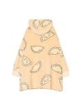 Świąteczna bluza snuddie w pierogi - beżowy - CROPP - small5