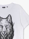 Bílé tričko s potiskem - bílá - CROPP - small5