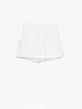 Skort aus Kunstleder - Weiß - CROPP - small1