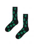 Czarne skarpety z kosmitami - czarny - CROPP - small1