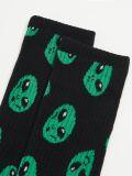 Czarne skarpety z kosmitami - czarny - CROPP - small2