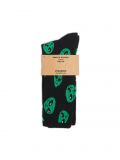 Czarne skarpety z kosmitami - czarny - CROPP - small3