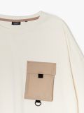 T-shirt oversize - kremowy - CROPP - small5