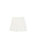 Плисирана пола - бял - CROPP - small1