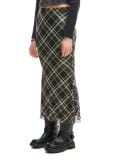 Spódnica midi w kratę - zielony - CROPP - small3