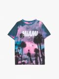 Majica sa printom all over - PLAVA - CROPP - small1