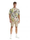 T-shirt w kwiaty - zielony - CROPP - small1