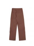 Ciemnobrązowe spodnie cargo - brązowy - CROPP - small6