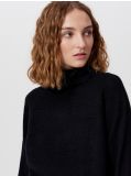 Rollkragenpullover - Schwarz - CROPP - small1