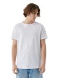 Biały męski t-shirt basic - biały - CROPP - small4