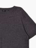 Ciemnoszary męski T-shirt basic - szary - CROPP - small4
