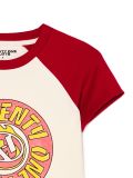 Crop top s printom Twenty One Pilots - white - CROPP - small4