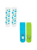 2 pack skarpet Potwory i spółka - niebieski - CROPP - small1