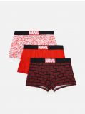 3 pack bokserek Marvel - czarny - CROPP - small1
