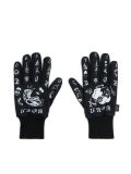 Handschuhe mit Druck - Schwarz - CROPP - small1
