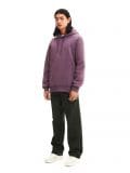 Fioletowa bluza z kapturem - fioletowy - CROPP - small1