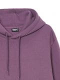 Fioletowa bluza z kapturem - fioletowy - CROPP - small4