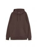 Felpa con cappuccio - marrone scuro - CROPP - small3