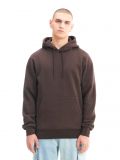 Felpa con cappuccio - marrone scuro - CROPP - small1
