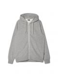 Szara rozpinana bluza z kapturem - jasny szary - CROPP - small1