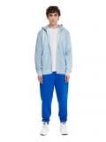 Błękitna rozpinana bluza - surowy granatowy - CROPP - small1