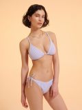 Bikini ze wzorem w kratę - niebieski - CROPP - small3