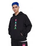 Mikina s kapucňou - čierna - CROPP - small3