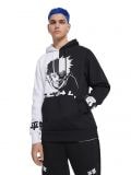 Bluza z kapturem i motywem anime - czarny - CROPP - small1