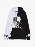 Bluza z kapturem i motywem anime - czarny - CROPP - small4
