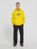 Żółta bluza z kapturem i nadrukiem - żółty - CROPP - small2