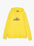 Żółta bluza z kapturem i nadrukiem - żółty - CROPP - small4