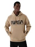 Sudadera con capucha y estampado NASA - Beige - CROPP - small1