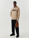 Sudadera con capucha y estampado NASA - Beige - CROPP - small2