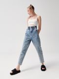 Slouchy-Jeans mit Wascheffekt - Blau - CROPP - small1
