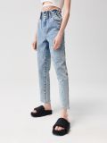 Slouchy-Jeans mit Wascheffekt - Blau - CROPP - small2