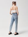 Slouchy-Jeans mit Wascheffekt - Blau - CROPP - small3