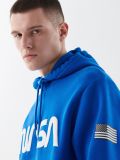 Felpa con cappuccio NASA - Blu - CROPP - small2