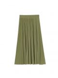 Oliwkowa spódnica midi - zielony - CROPP - small2
